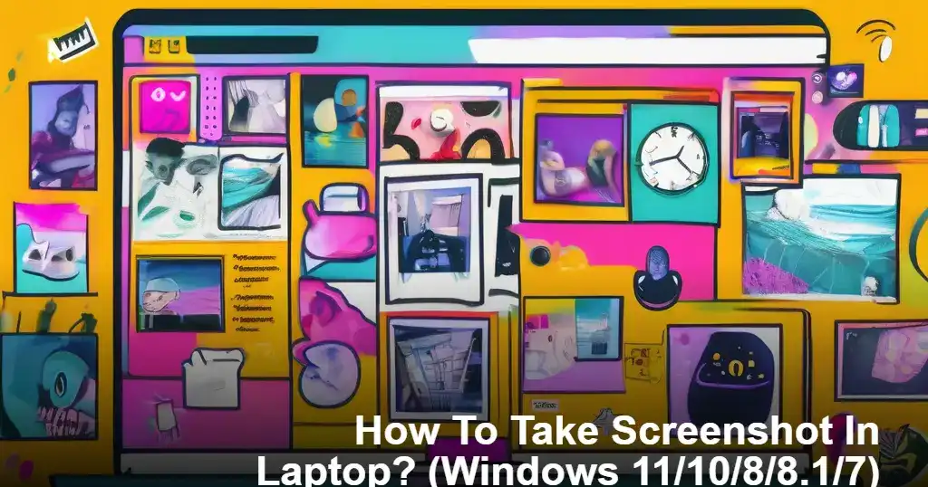 How To Take Screenshot In Laptop